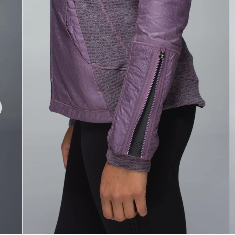lululemon athletica Rebel Runner jacket Women's Lavender suze8 - Picture 16 of 16